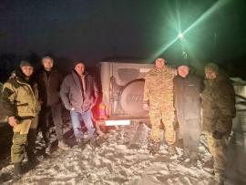 Автомобиль отправленный жителями села Урмаево успешно доставлен в зону проведения СВО
