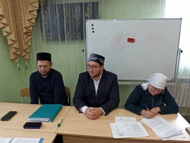 В медресе «Гулистан» прошла защита учебных работ