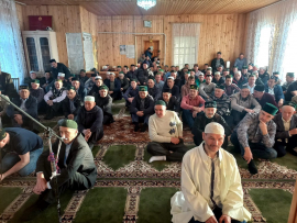 Праздничная молитва в с. ТрехБалтаево