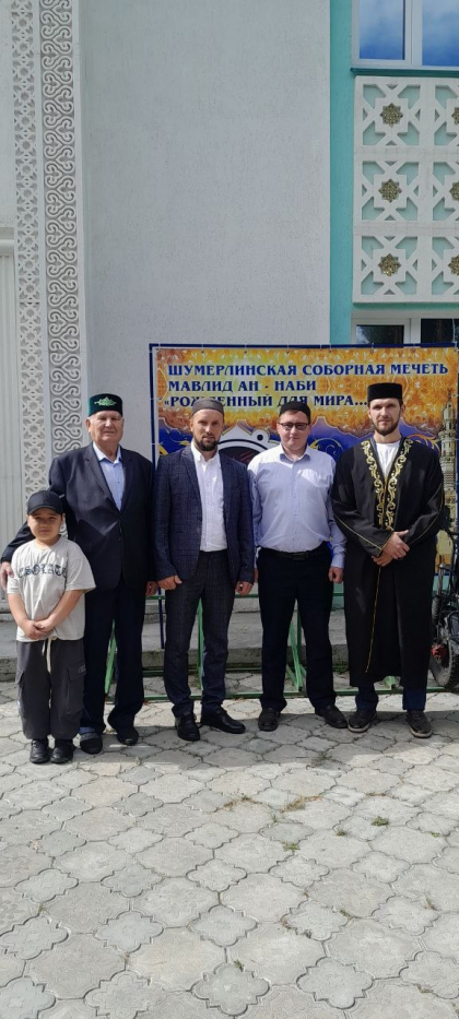Пятничный намаз в Шумерля, мавлид и укрепление братских уз