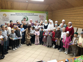 В КОМПЛЕКСЕ МЕЧЕТИ "МУСЛИМА" ПРОШЛА ВИКТОРИНА ДЛЯ ДЕТЕЙ