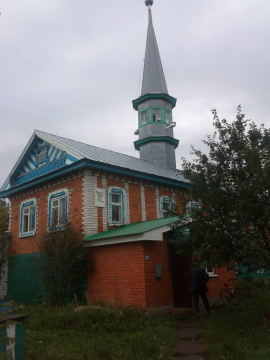 Мансур хазрат Хайбуллов встретился с прихожанами мечети в д. Полевые Бикшики