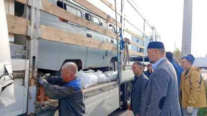 ПРИ ПОДДЕРЖКЕ ДУХОВНОГО УПРАВЛЕНИЯ МУСУЛЬМАН ЧУВАШСКОЙ РЕСПУБЛИКИ УЧАСТНИКАМ СВО ОТПРАВИЛИ НОВУЮ ПАРТИЮ ГУМАНИТАРНОЙ ПОМОЩИ