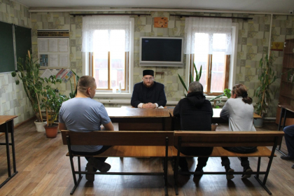 Духовная поддержка в местах лишения свободы: Муфтий Чувашии Ильяс хазрат Сафиянов посетил исправительные колонии Алатырского муниципального округа.