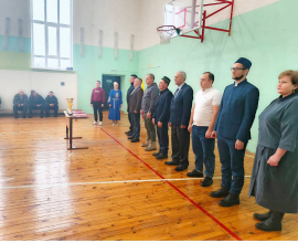 В Татарских Сугутах прошел памятный волейбольный турнир