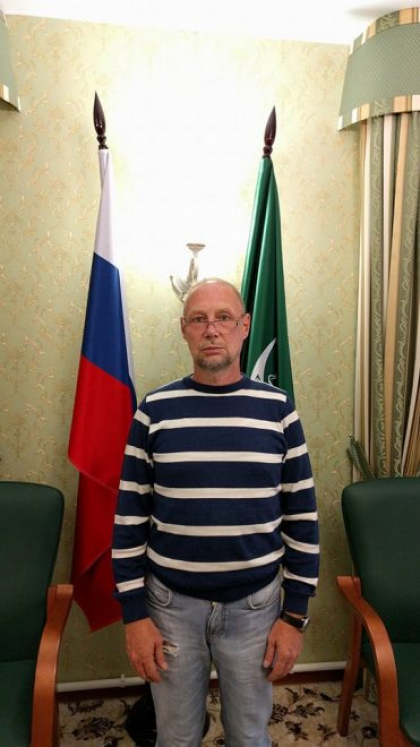 Приветствие участников "Шыгырданского диалога" председателя  Законодательного собрания Свердловской области Л. В. Бабаушкиной