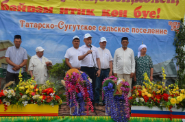 Сельский праздник "Сабантуй" в д.Татарские Сугуты