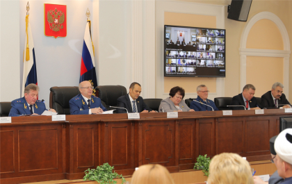 Делегация из Духовного Управления Мусульман Чувашской Республики приняли участие в расширенном заседании коллегии прокуратуры республики