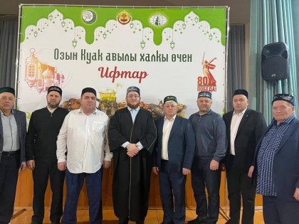 Вечер разговения с жителями села