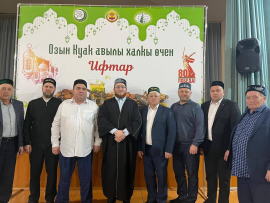 Вечер разговения с жителями села