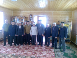 Пятничный намаз в Татарских Шурутах