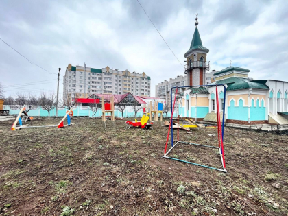 В Соборной мечети «Булгар» появится детская площадка.