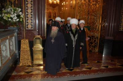 Муфтий Альбир-хазрат Крганов – на церемонии прощания с Патриархом Московским и всея Руси Алексием II