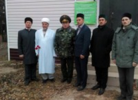 В сборном пункте г. Канаш прошла торжественная церемония, посвященная проводам 15 новобранцев Чувашии, отобранных на службу в Президентском полку