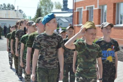 Смотр строя и песни в МБОУ «Шыгырданская СОШ имени профессора Э.З. Феизова»