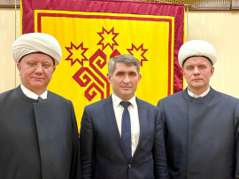 ГЛАВА ДСМР, МУФТИЙ АЛЬБИР-ХАЗРАТ КРГАНОВ СОВЕРШИЛ РАБОЧУЮ ПОЕЗДКУ В ЧУВАШИЮ