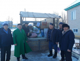 Жители села Чичканы собрали гуманитарную помощь для участников СВО