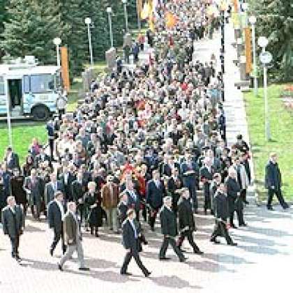 Парад в честь Дня победы