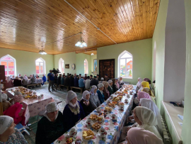 В СЕЛЕ КОМСОМОЛЬСКОЕ ПРОШЕЛ МАУЛИД АН-НАБИ