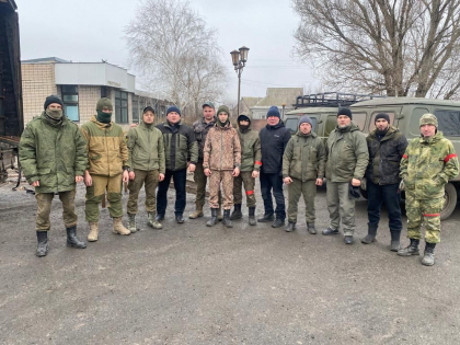 Гуманитарный груз встретили с большой радостью и передали слова приветствия и благодарности всем причастным в сборе