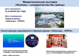 Состоится Межрегиональная выставка «Регионы – сотрудничество без границ»