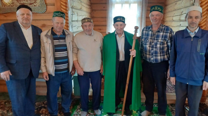Визит помощника председателя Духовного управления мусульман Чувашии в Новые Бикшики.