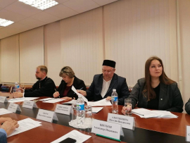 ПОМОЩНИК ПРЕДСЕДАТЕЛЯ ДУХОВНОГО УПРАВЛЕНИЯ МУСУЛЬМАН ЧУВАШИИ ПРИНЯЛ УЧАСТИЕ В ЗАСЕДАНИИ ОБЩЕСТВЕННОГО СОВЕТА